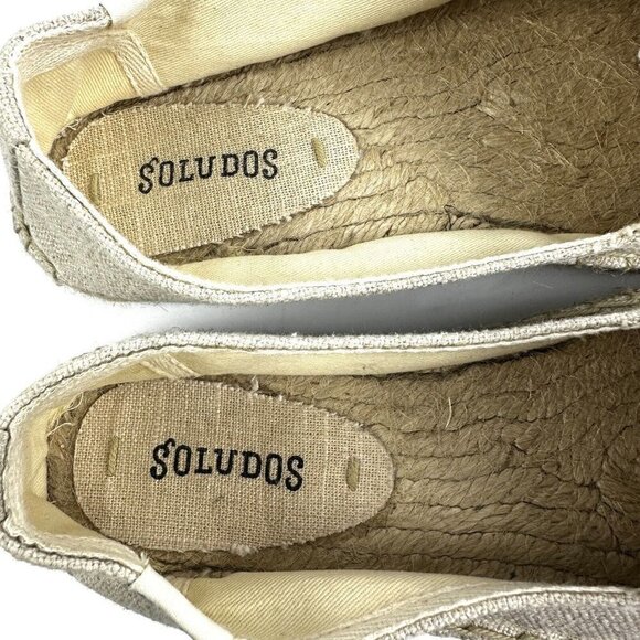Soludos Pineapple Espadrille 8 Slip On Shoes Womens Brand New - Picture 4 of 8